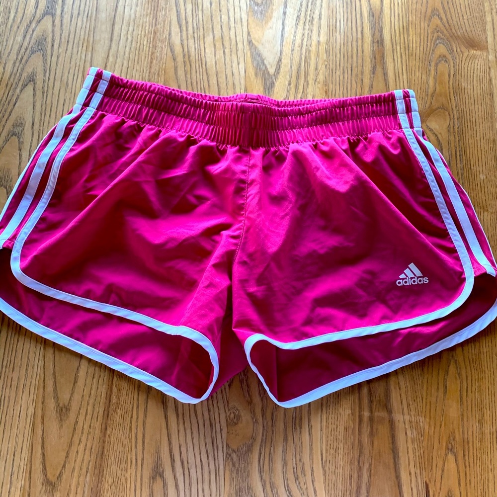 Adidas Women’s Pink Running Shorts size medium